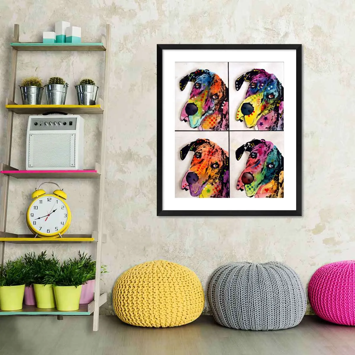 4 Danes Wall Art