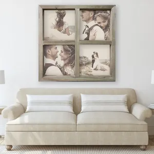 47x47 4 Pane Timberwood Photo Frame