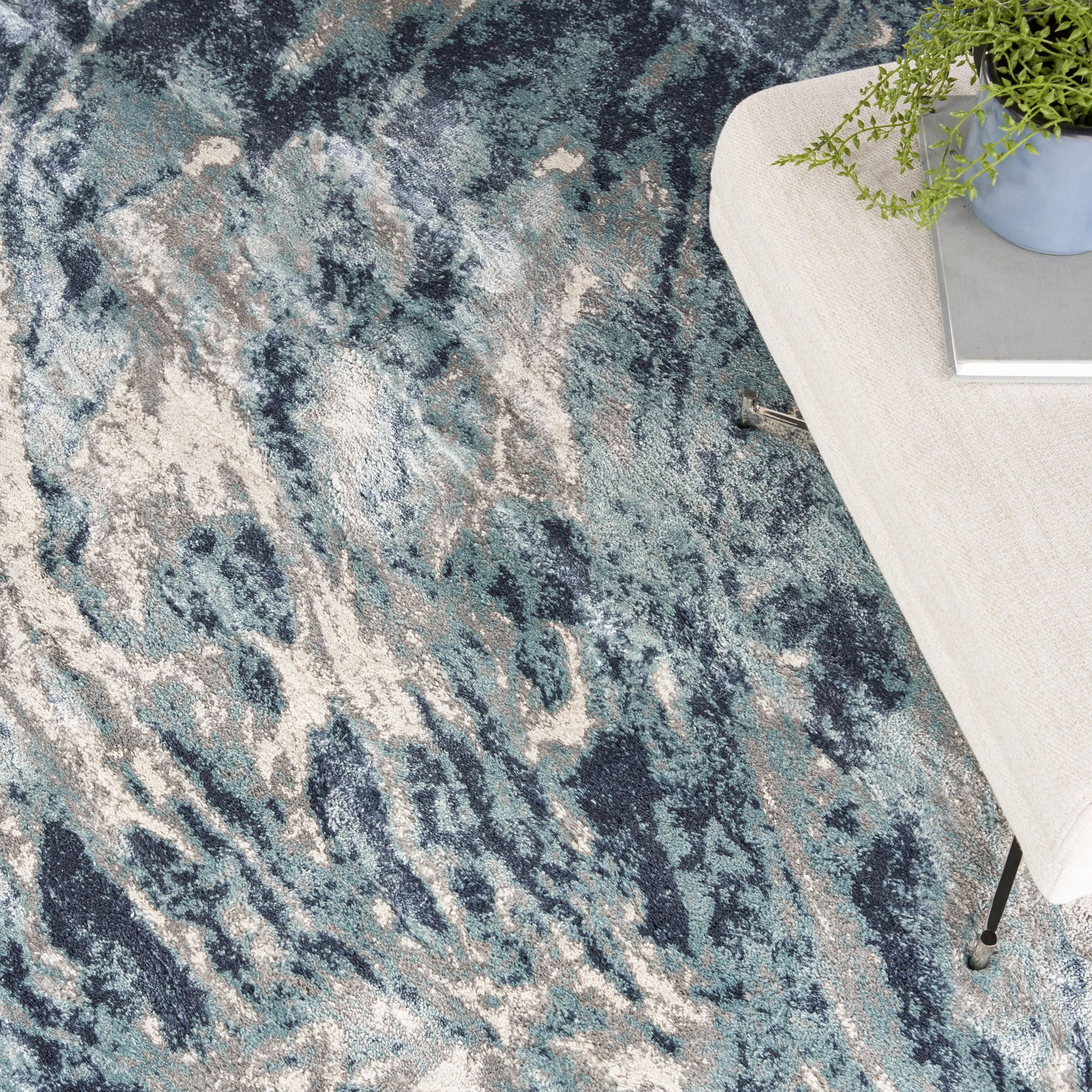 American Manor Blue/Ivory Rug