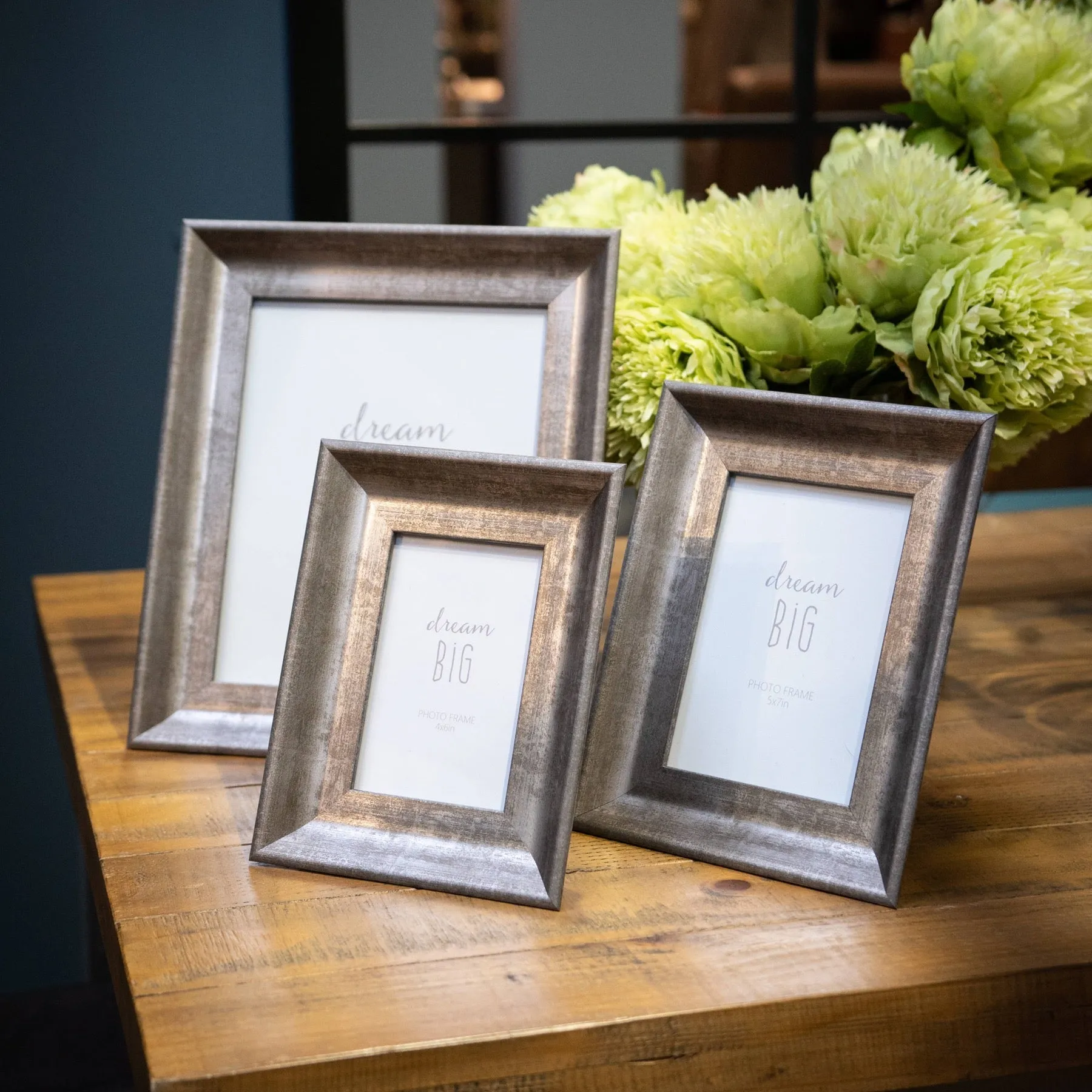 Antique Silver Photo Frames - 3 Sizes