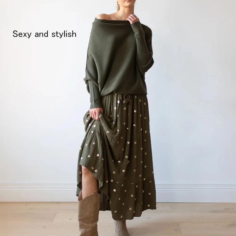 Asymmetric Draped Jumper, Asymmetrical Sweaters for Women, Jumpers for Women, Oversized Sweaters for Women
