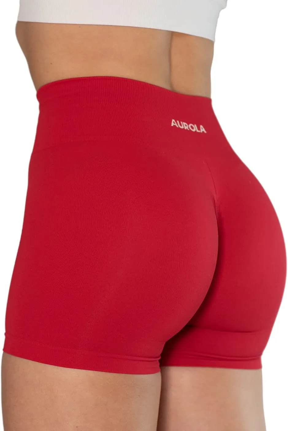 AUROLA Dream Collection Women Workout Shorts High Waist Gym Shorts, Scrunch Butt Seamless Athletic Shorts