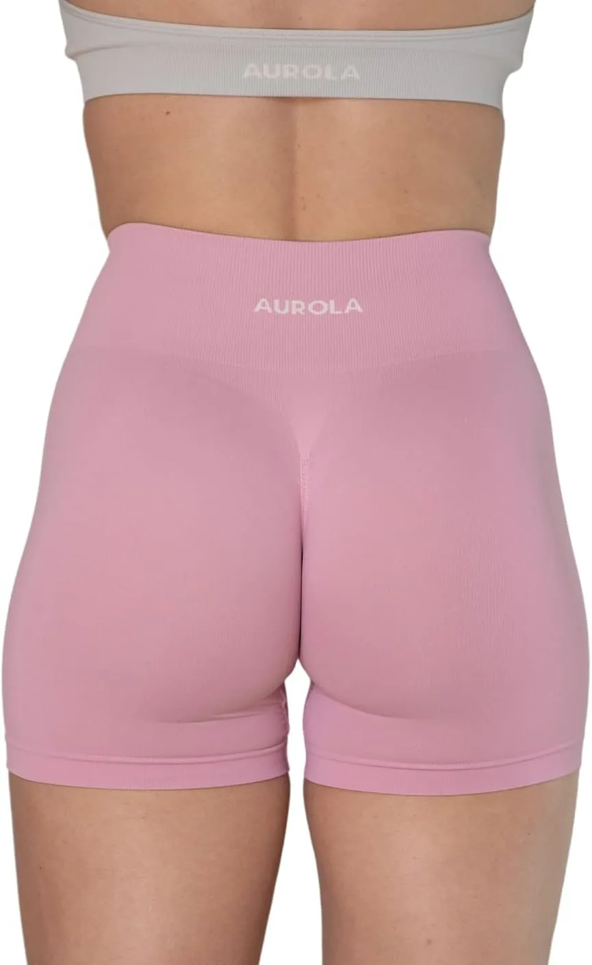 AUROLA Dream Collection Women Workout Shorts High Waist Gym Shorts, Scrunch Butt Seamless Athletic Shorts