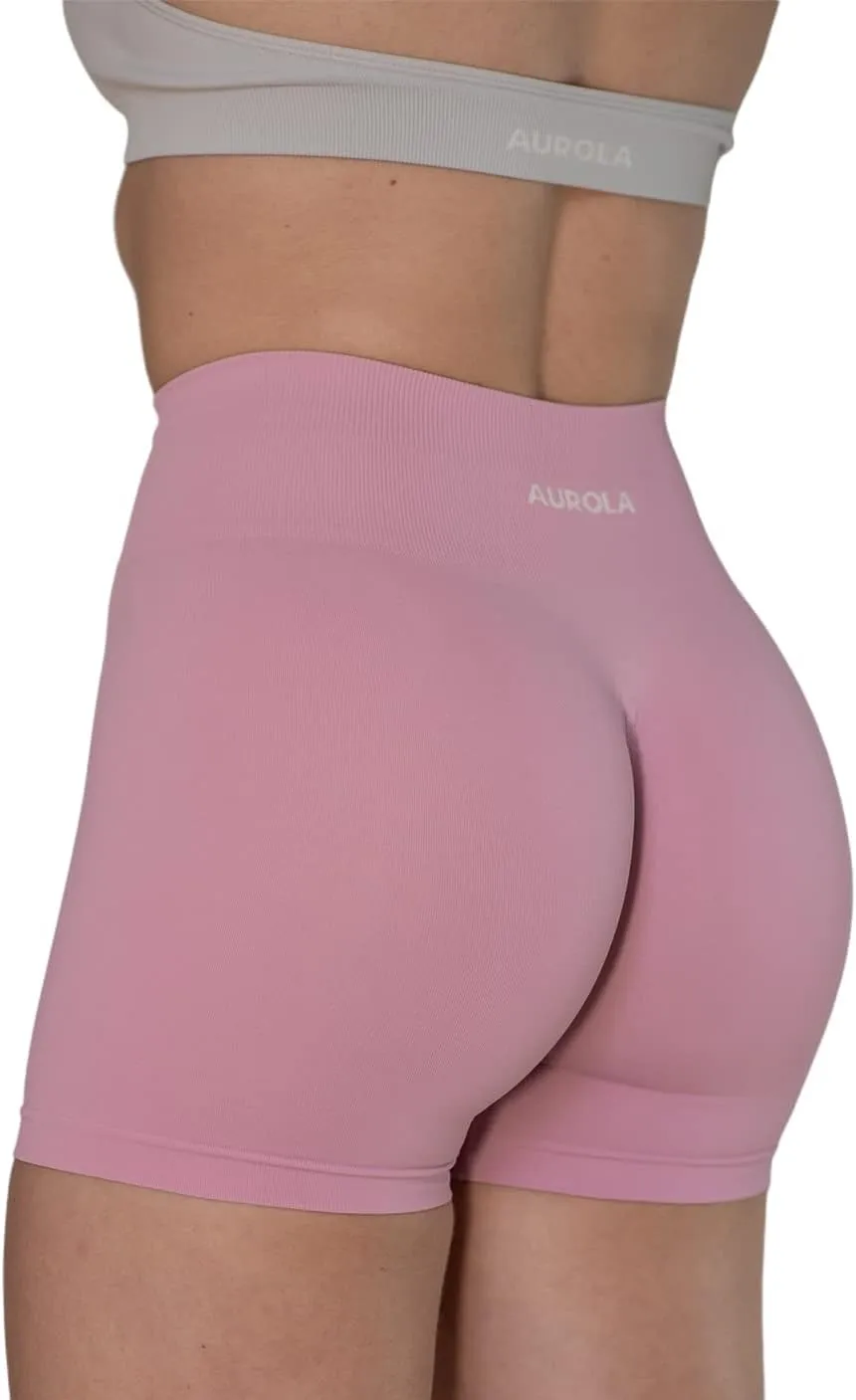 AUROLA Dream Collection Women Workout Shorts High Waist Gym Shorts, Scrunch Butt Seamless Athletic Shorts
