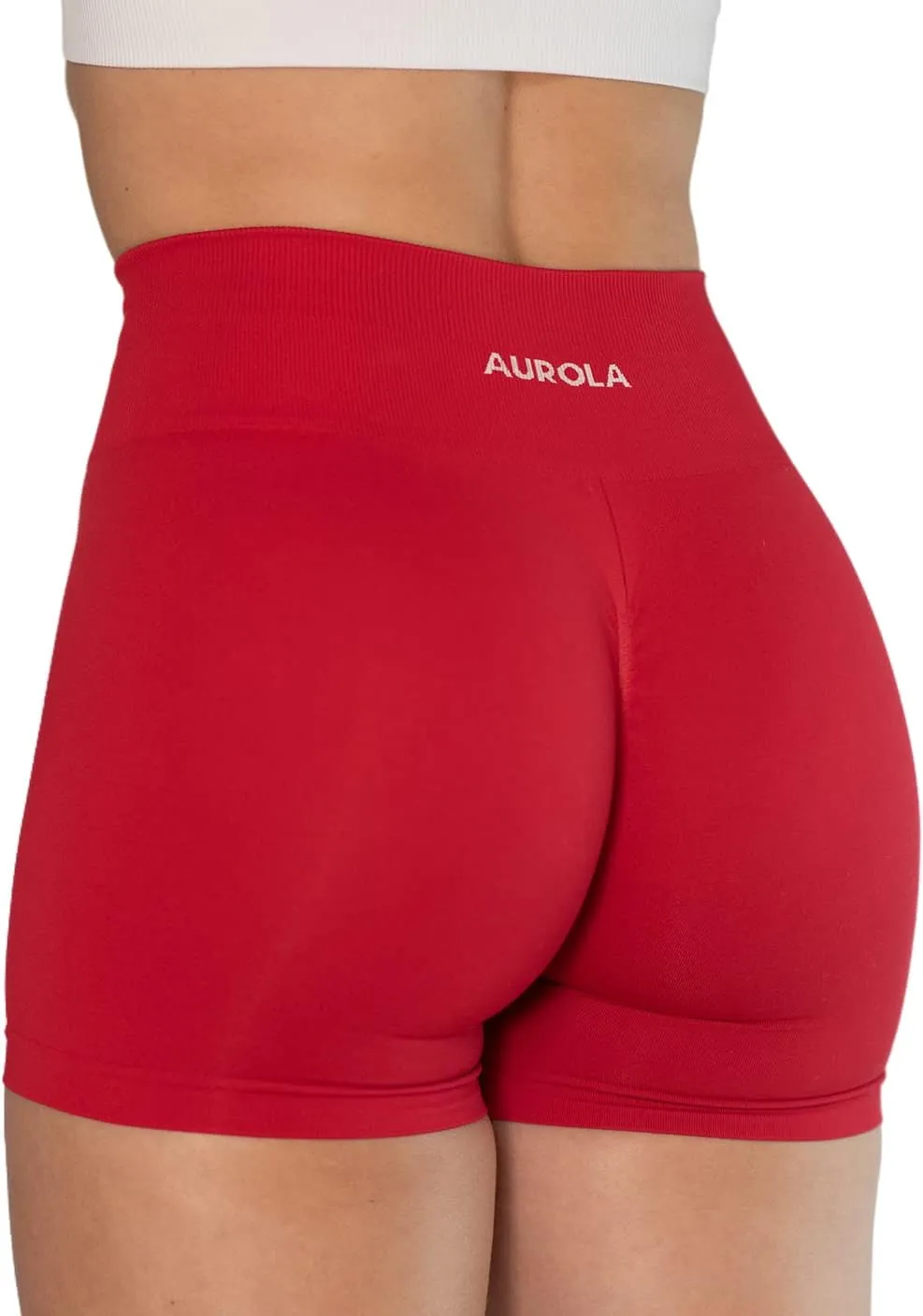 AUROLA Dream Collection Women Workout Shorts High Waist Gym Shorts, Scrunch Butt Seamless Athletic Shorts
