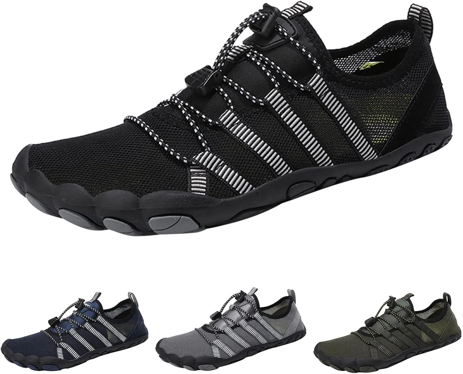 Barefoot Water Shoes Quick Dry Aqua for Women Men Swim Beach Pool Surf Hiking Kayaking Yoga Outdoor Sports Non Slip Exercise Shoes