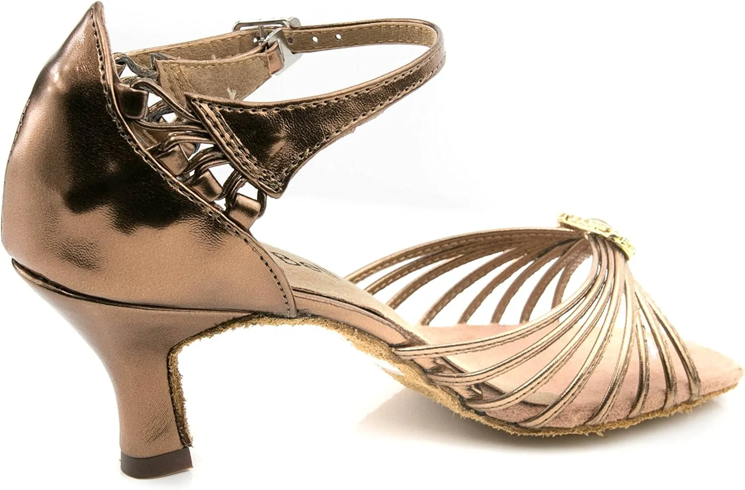 BlueBell Shoes Handmade Women's Ballroom Salsa Wedding Competition Dance Shoes Thalia 2.5" Heel