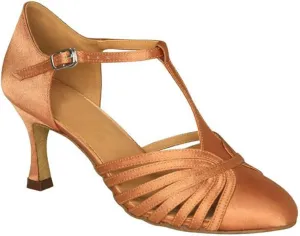 BlueBell Shoes Handmade Women's Ballroom Wedding Competition Dance Shoes Darla 2.5" Heel