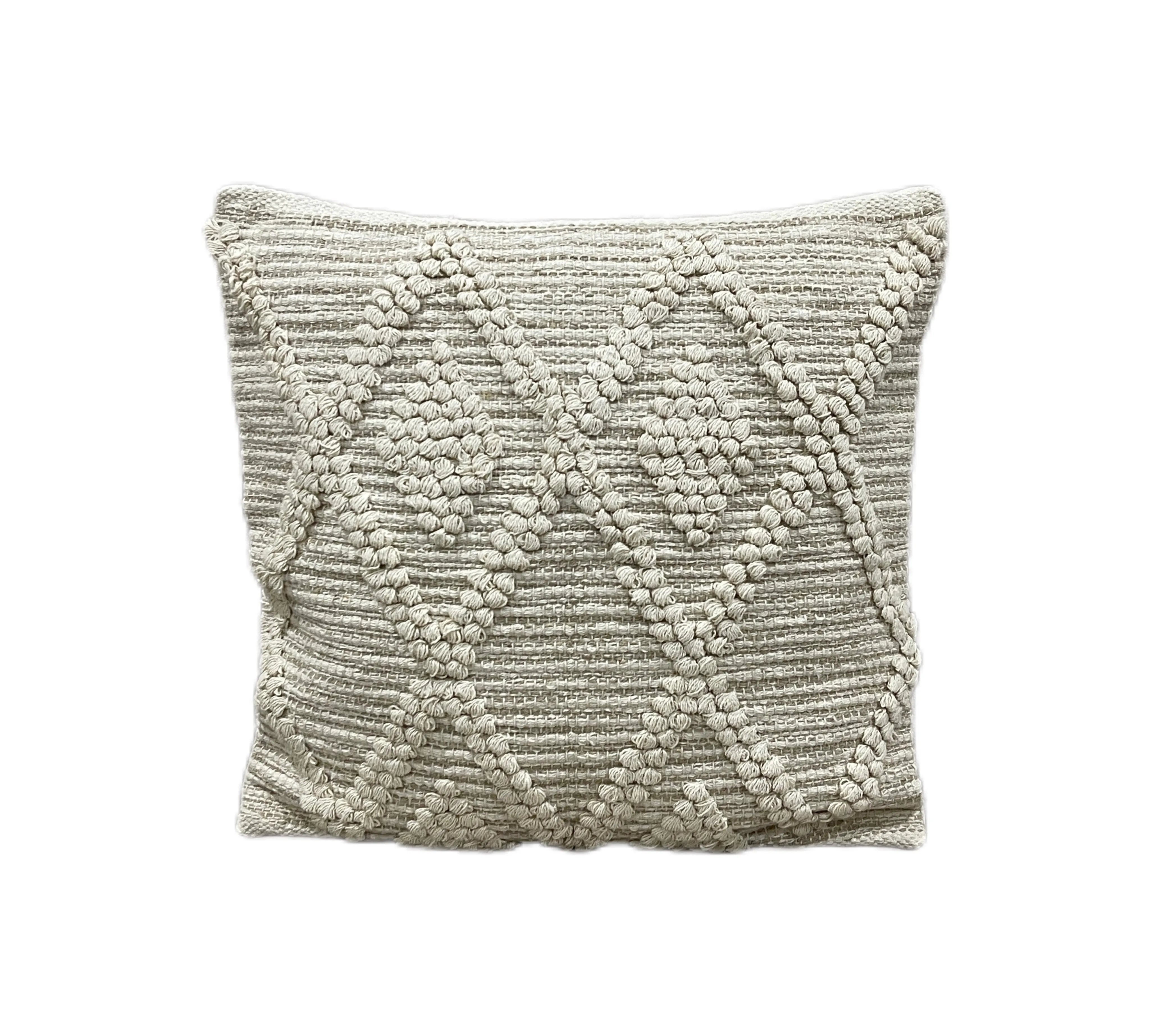 Boho Cotton Tufted Handmade Cushion Covers- 45cm