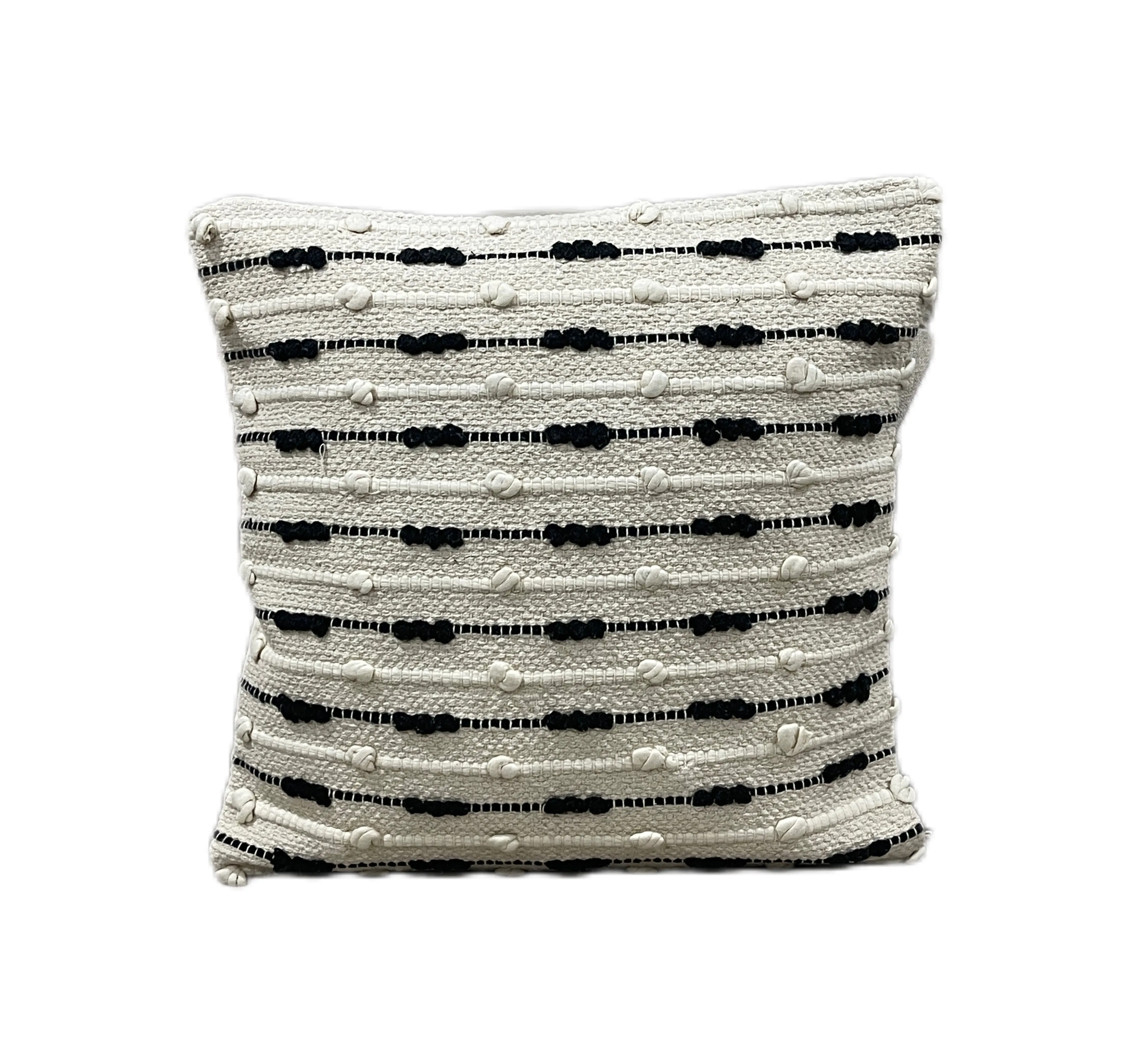 Boho Cotton Tufted Handmade Cushion Covers- 45cm