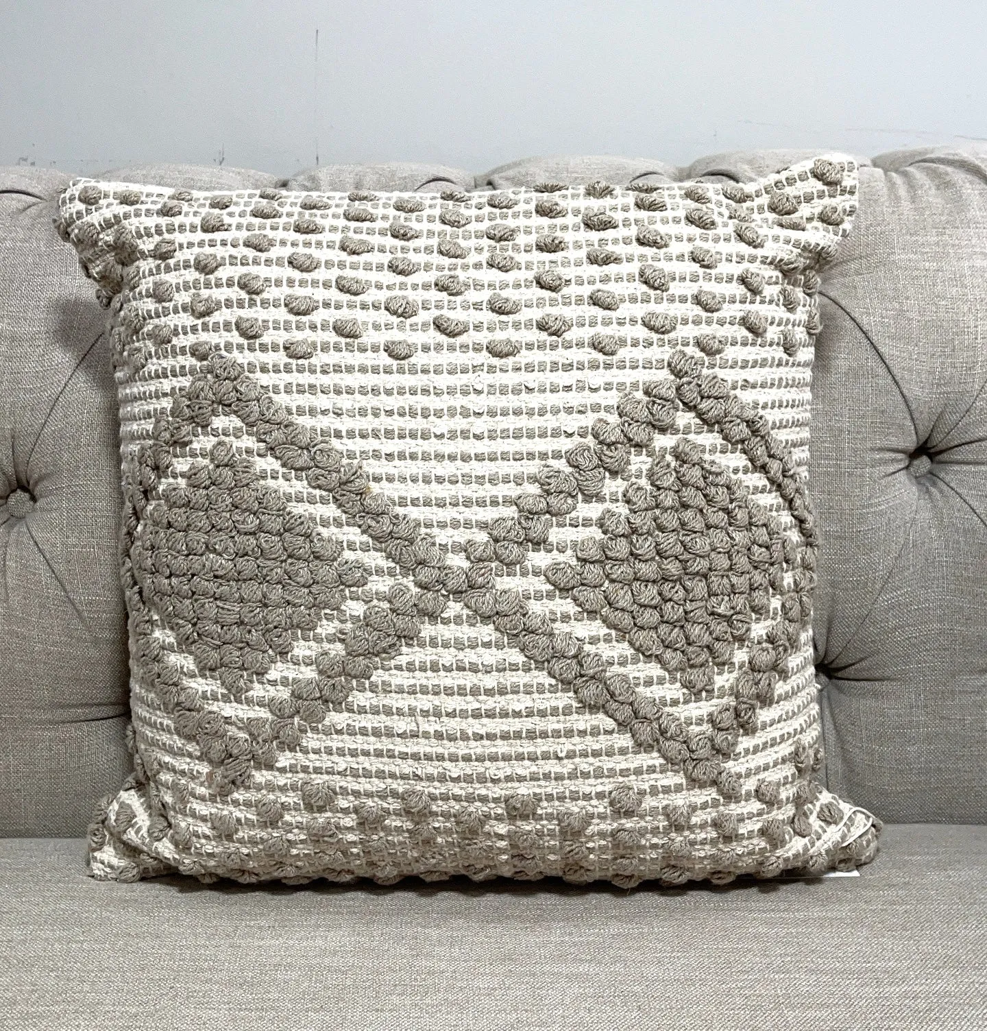 Boho Cotton Tufted Handmade Cushion Covers- 45cm
