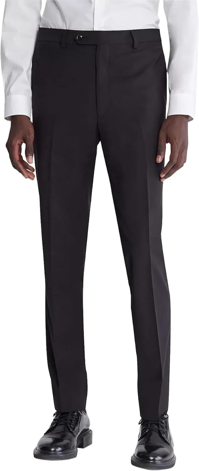 Calvin Klein Men's Slim Fit Stretch Dress Pants  Wrinkle-Resistant, Tailored Fit