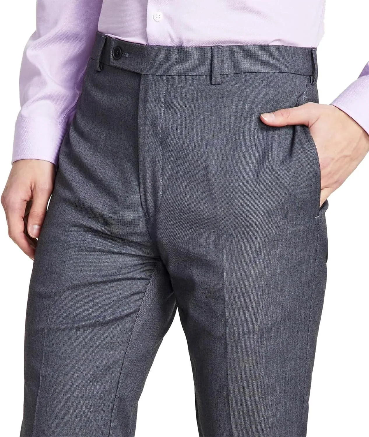 Calvin Klein Men's Slim Fit Stretch Dress Pants  Wrinkle-Resistant, Tailored Fit