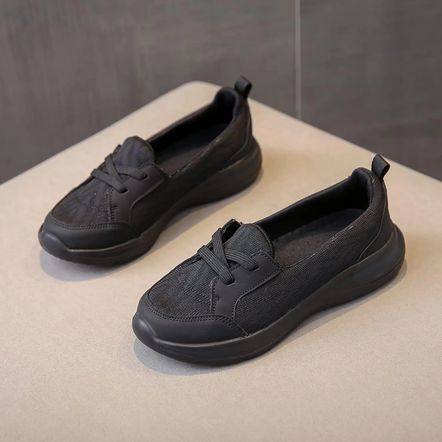 Cathalem Diabetic Shoes for Women, Orthopedic Women's Breathable Slip On Arch Support Non-Slip Shoes Slip on Sneakers Women