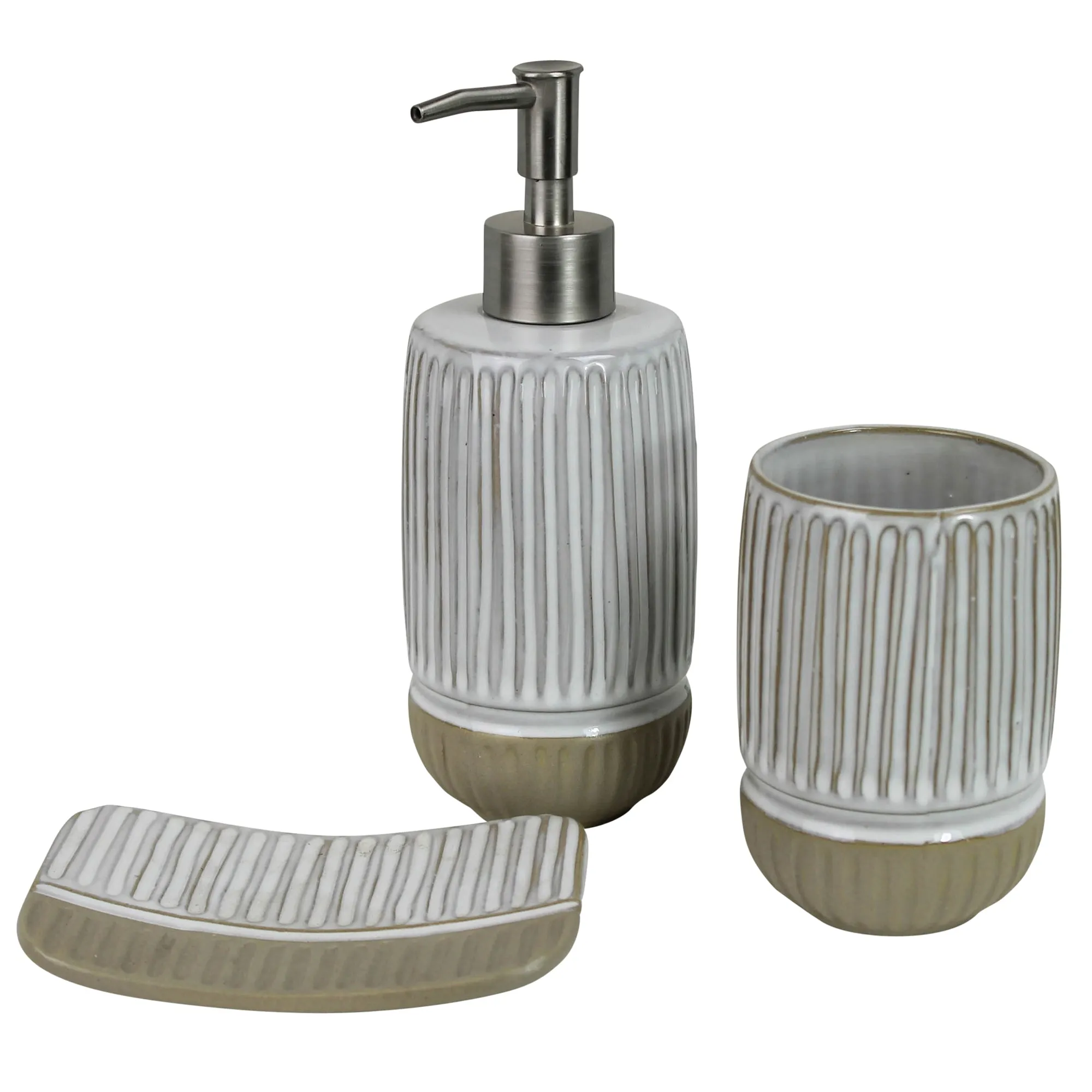 Ceramic Curved Soap Dish