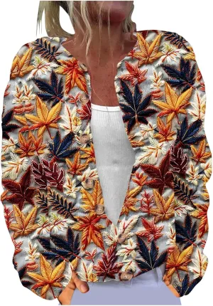 Christmas Sweaters for Women 3D Graphic Cardigan Plus Size Knit Sweater Outfits Fall Winter Sweater Jacket