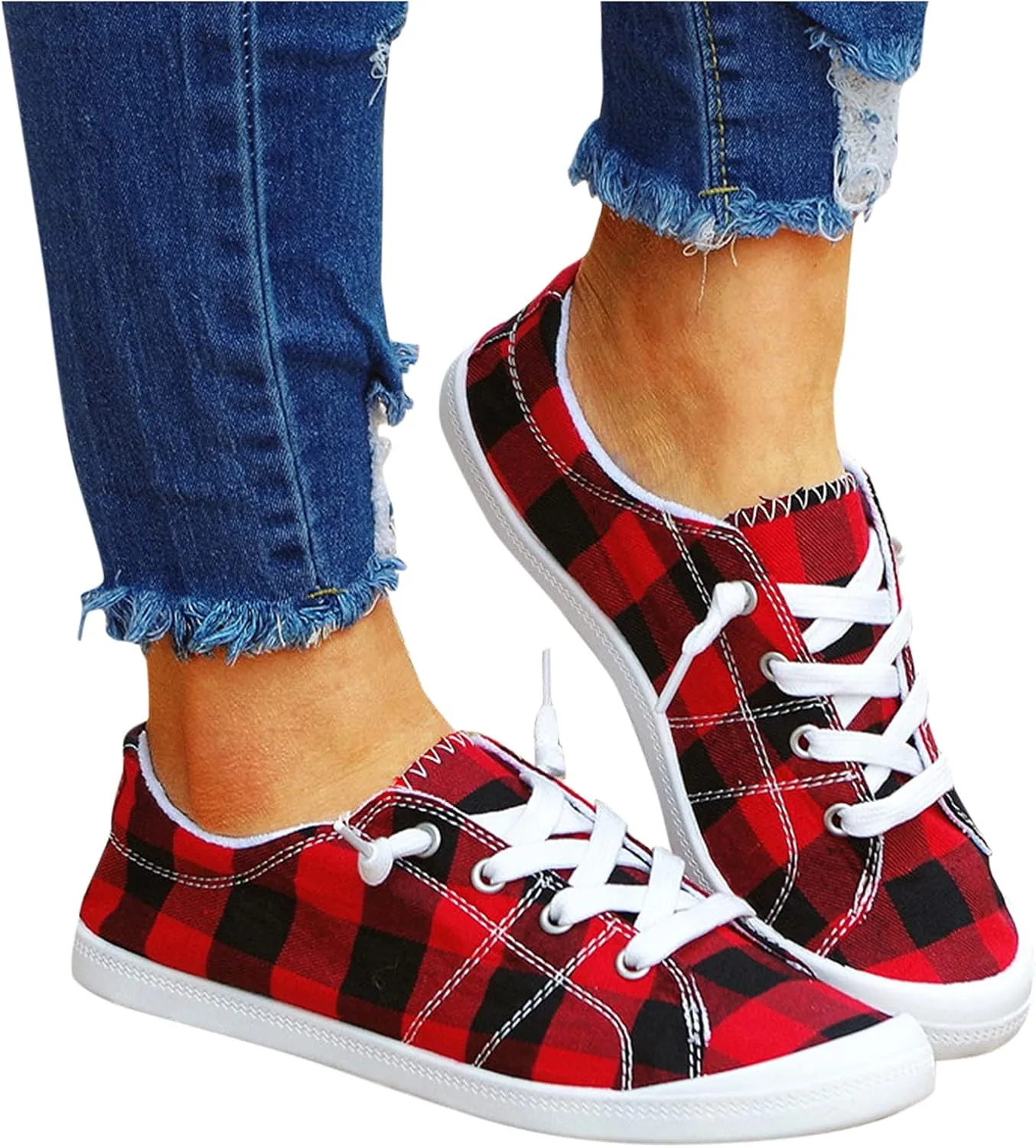 Chunky Sneakers for Women White Non Slip Shoes for Women Nurse Womens Casual Shoes Size 11 1/2 Walking Sneakers for Women with Arch Support and Comfort Zapatos Antideslizantes para Mujer De Hule