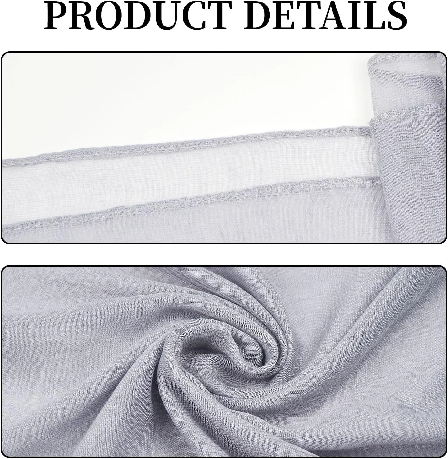 Cotton Scarf for Women Fashion Solid Color Hijab Scarves Lightweight Shawl Summer Fall Winter African Hair Wraps
