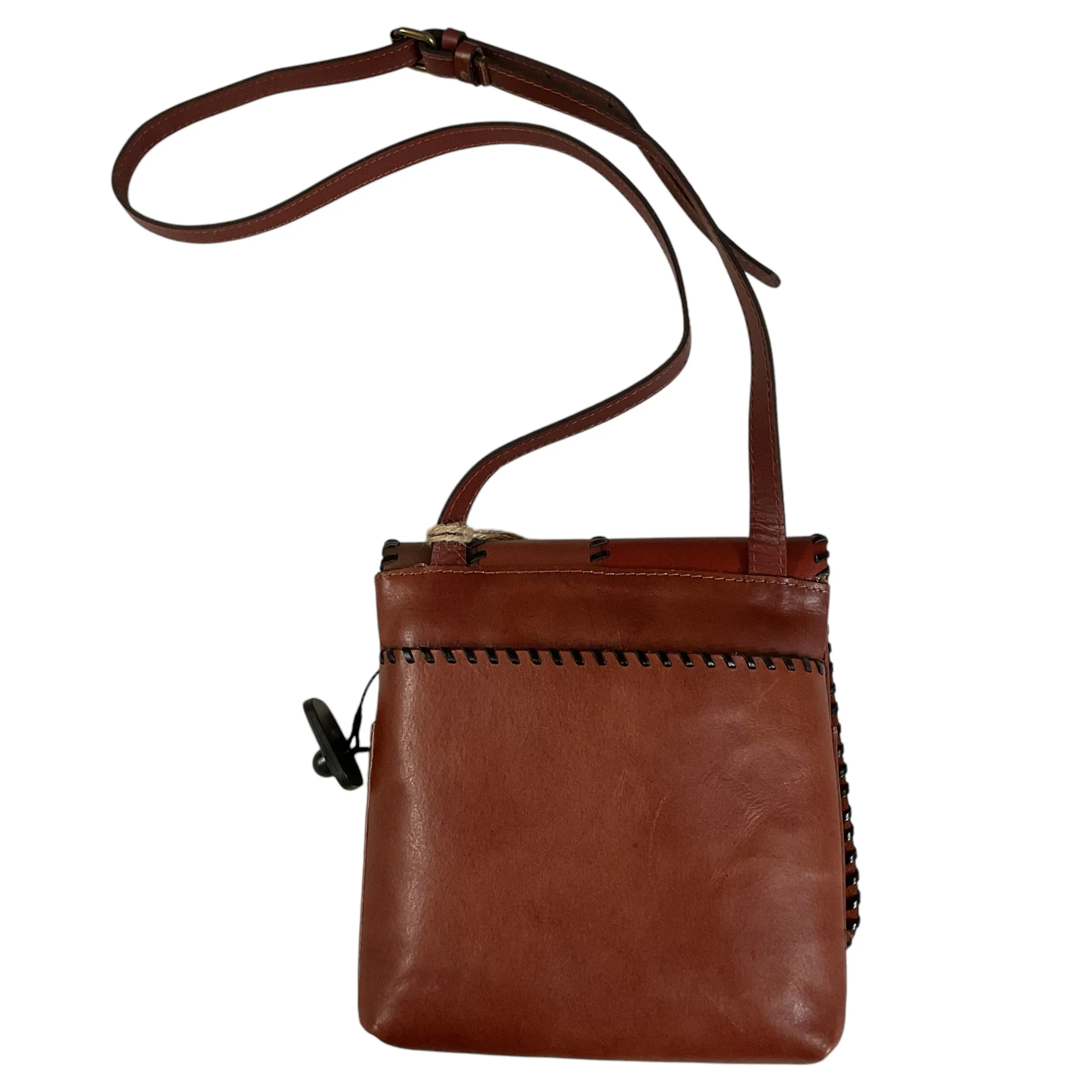 Crossbody Designer By Patricia Nash In Brown, Size:Medium