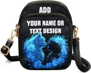 Custom Womens Crossbody Bag Small Crossbody Wallet Phone Bag Women Mini Purse Cell Phone Shoulder Bag