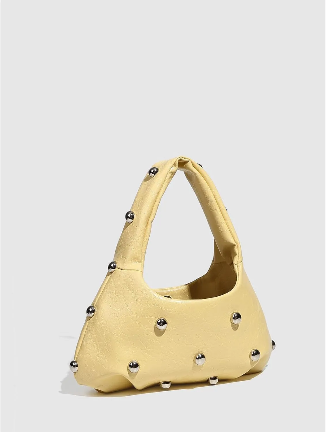 Cute Purse Studded Mini Purses Going Out Y2K Leather Shoulder Bag Everyday Vintage Handbag Aesthetic Purses