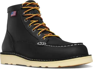Danner 6 Bull Run Moc Toe Work Boots for Women - Durable Full-Grain Leather with Non Slip Wedge Outsole and 3-Density Cushion Footbed, EH Resistant
