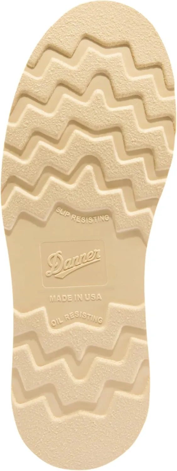 Danner 6 Bull Run Moc Toe Work Boots for Women - Durable Full-Grain Leather with Non Slip Wedge Outsole and 3-Density Cushion Footbed, EH Resistant