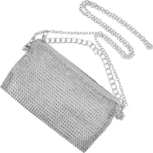 Elegant Chain Handbag Women's Crossbody Bag Vintage Style Tote Bag Women's Purse