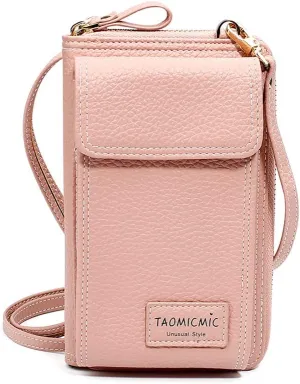 ELEOPTION Women Bag Crossbody Shoulder Bag Handbag PU Satchel Phone Wallet Purse Wallets Bags