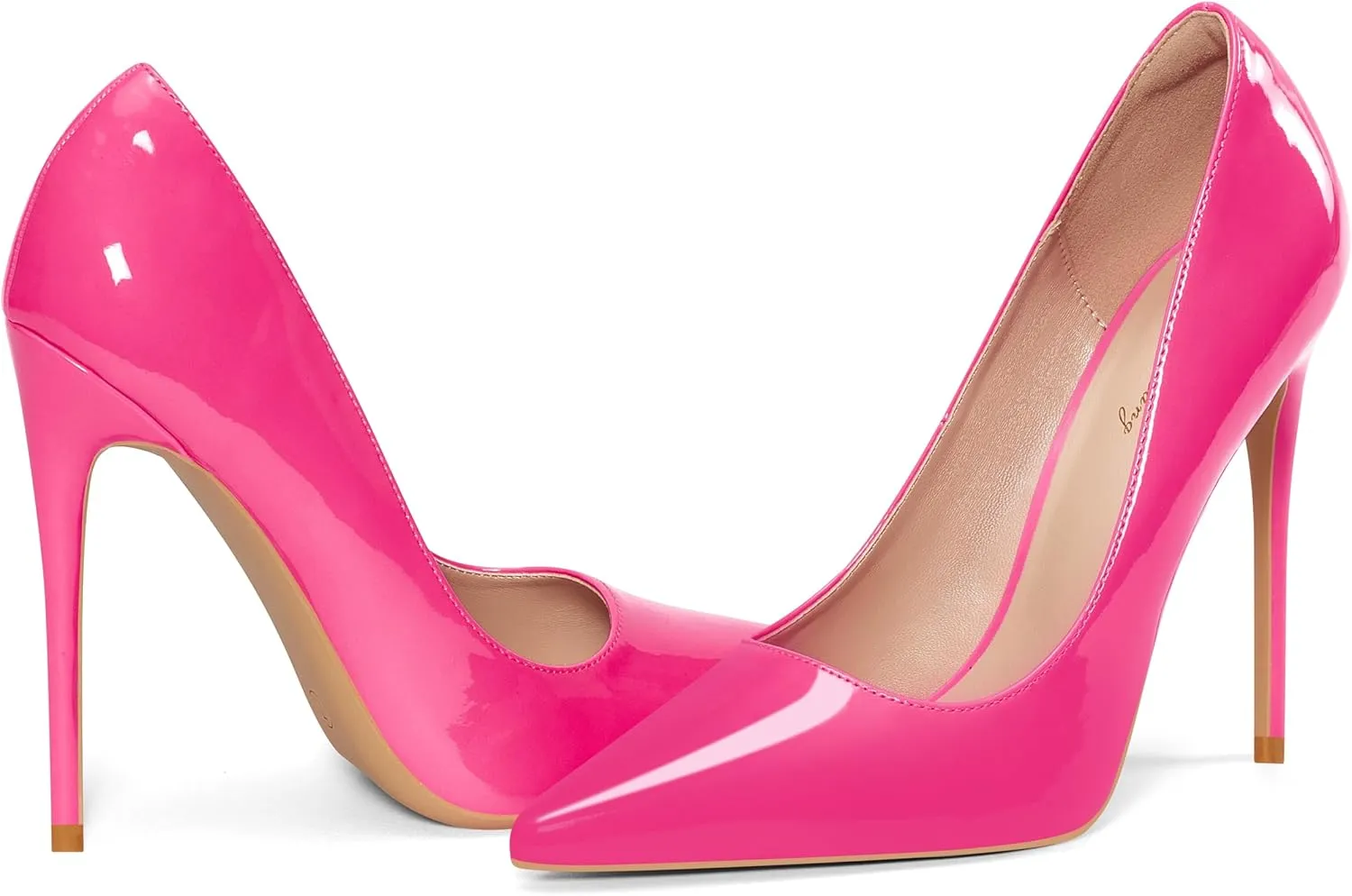 Elisabet Tang Women Pumps, Pointed Toe High Heel 4.7 inch/12cm Party Stiletto Heels Shoes