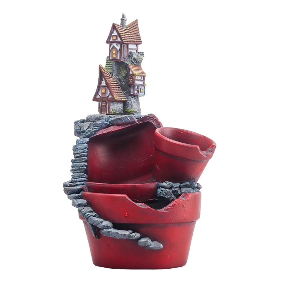 Fairy Garden House Creative Resin Flowerpot