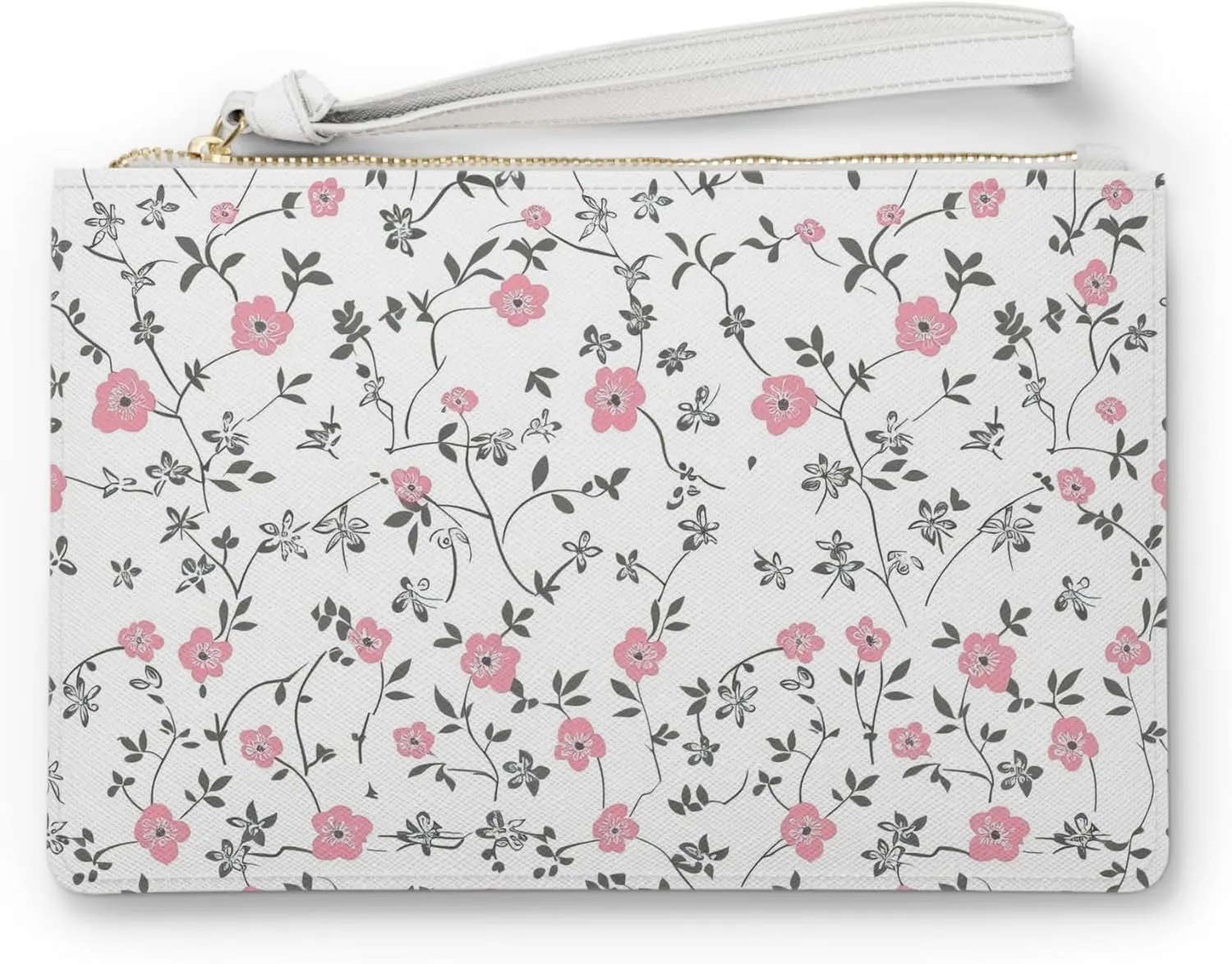 Floral Clutch Bag - Chic Handbag for Weddings, Parties, and Everyday Use - Cute Spring Accessory, Feminine Style