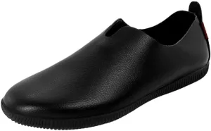 Formal Shoes Dress Oxford for Men's Calfskin Leather Comfort Orthopedic Slip-on Plain Toe Anti-Slip Non Slip Outdoor Walking