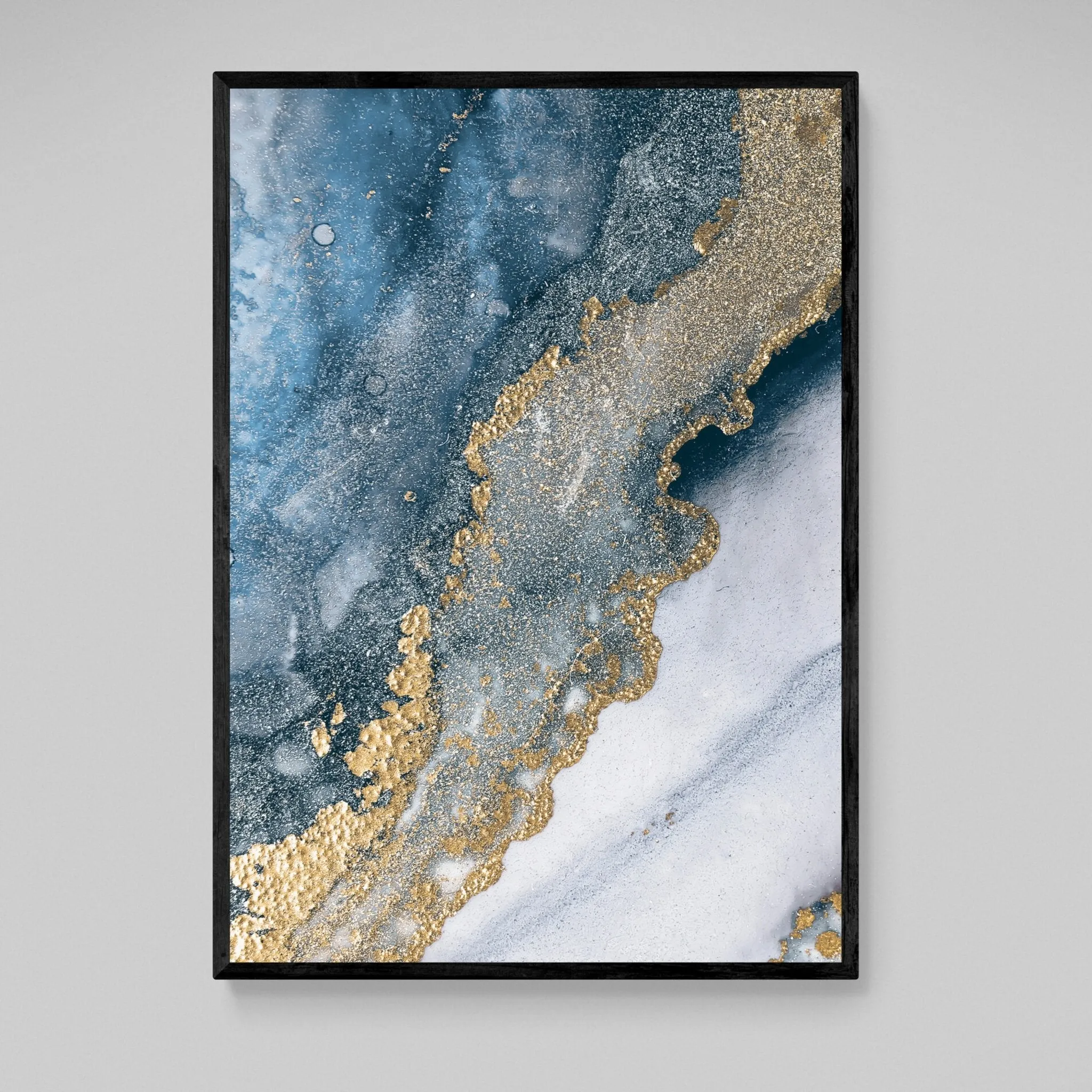 Framed Marble Wall Art