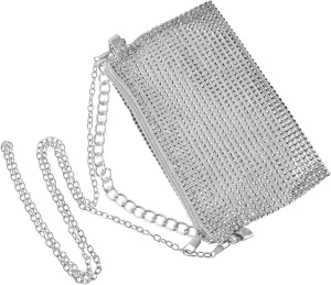 GALPADA Women's Purse Chain Bag Vintage Shoulder Bag Handbag Chain Crossbody Bag Tote for Party
