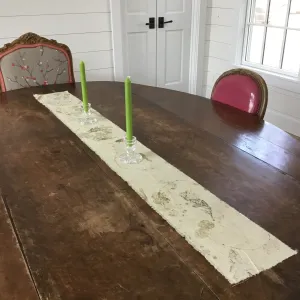 Garden Table Runner - 8" wide