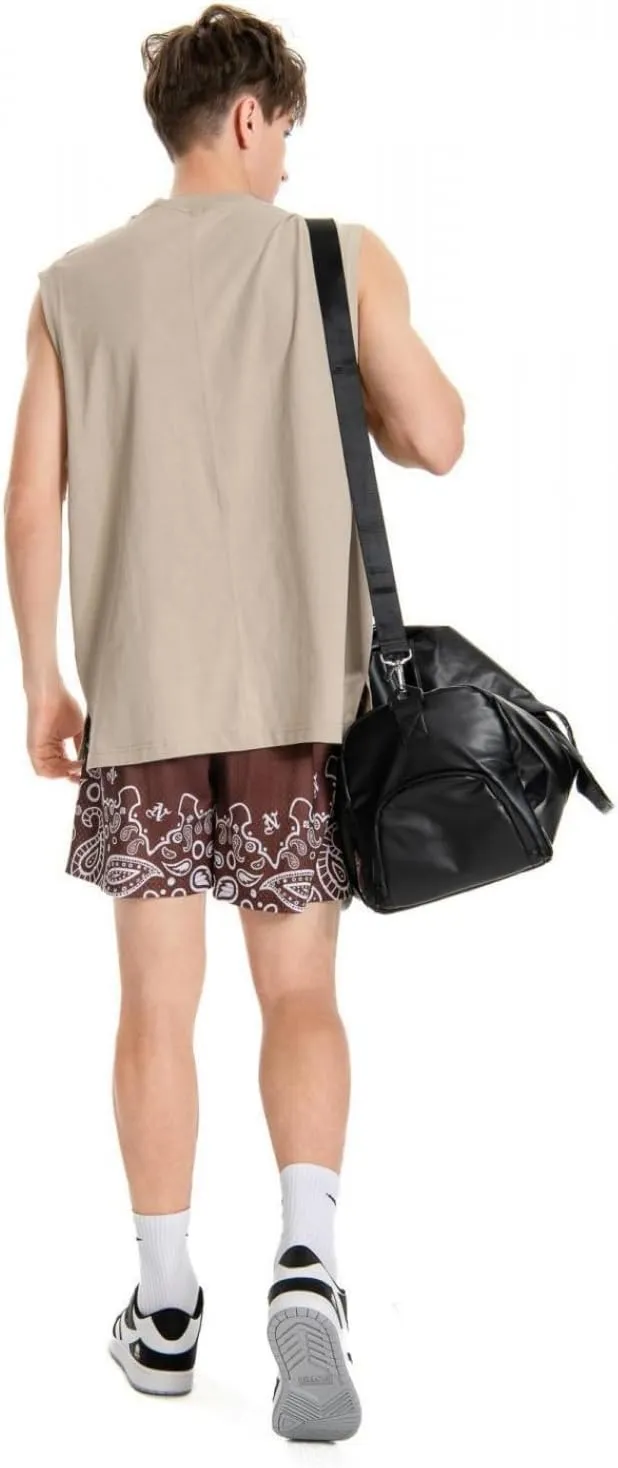Graphic Basketball Shorts Men,Cool Mens Athletic Shorts Mesh Quick-Dry Running Shorts for Gym
