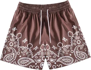 Graphic Basketball Shorts Men,Cool Mens Athletic Shorts Mesh Quick-Dry Running Shorts for Gym