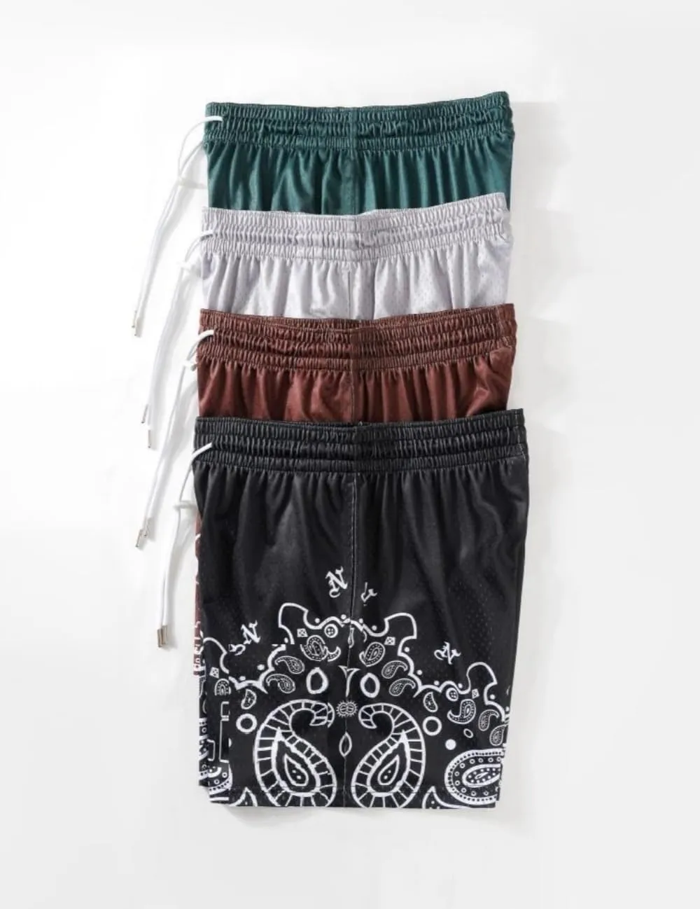 Graphic Basketball Shorts Men,Cool Mens Athletic Shorts Mesh Quick-Dry Running Shorts for Gym