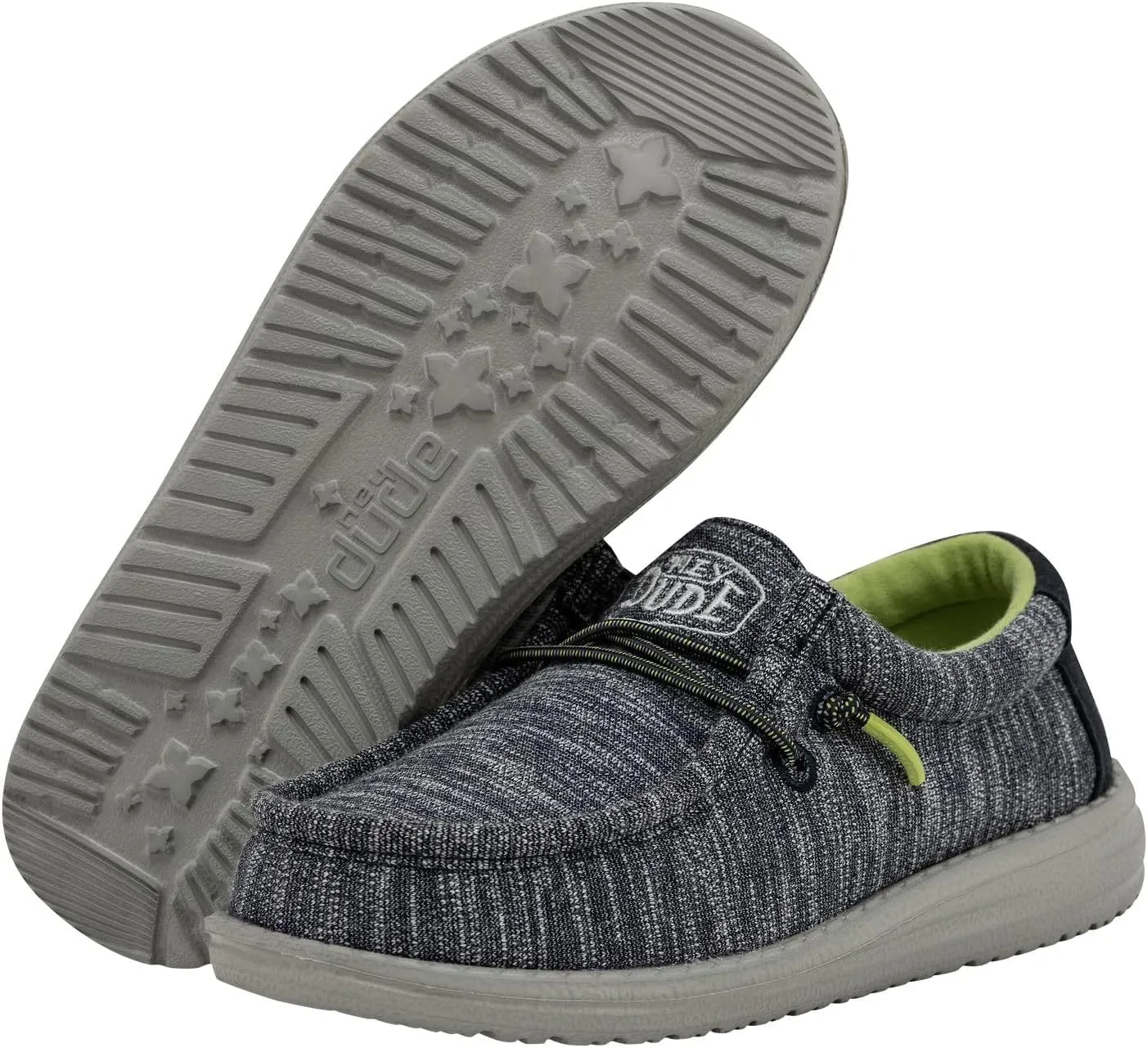 Hey Dude Men's Wally Sox | Men??s Shoes | Men's Lace Up Loafers | Comfortable & Light-Weight