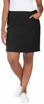 Hilary Radley Skirt for Women - Casual Summer Skorts With Pockets - Shorts Underneath