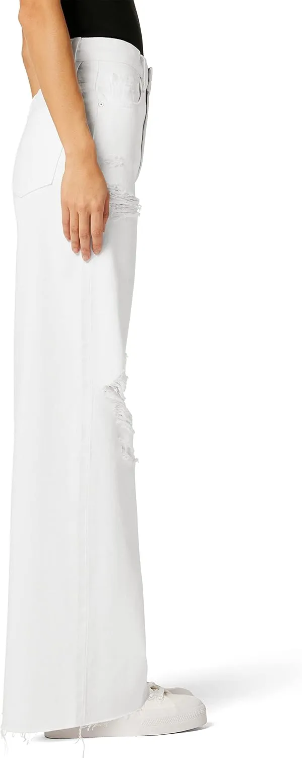 HUDSON Women's James High Rise Wide Leg Jean
