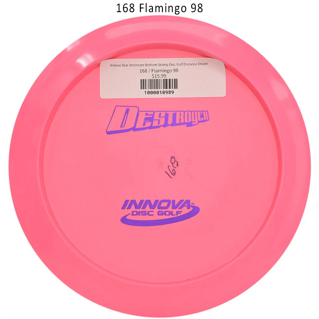 Innova Star Destroyer Bottom Stamp Disc Golf Distance Driver