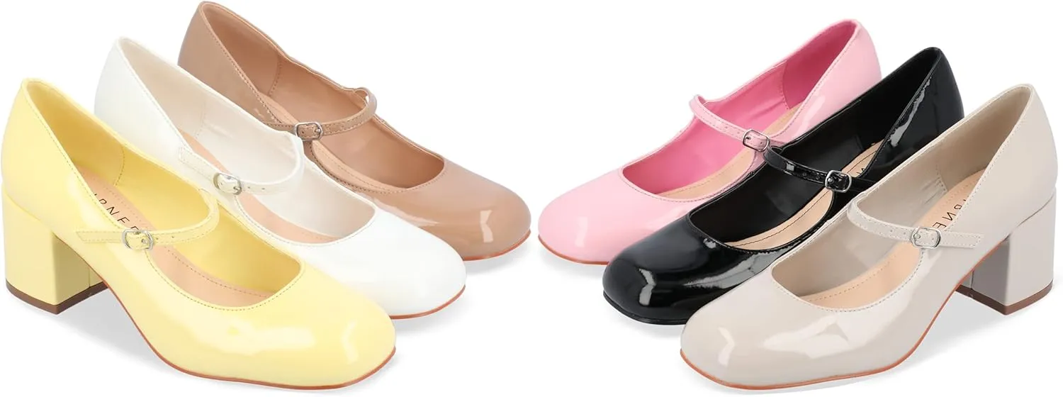 Journee Collection Women's Okenna Mary Jane Pumps