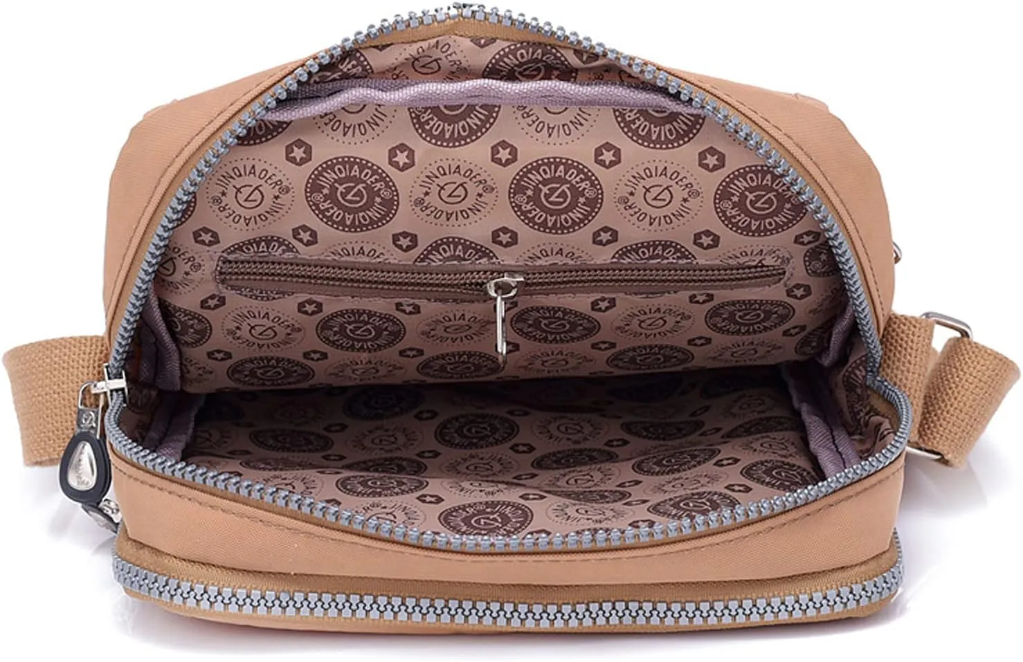 KARRESLY Women Crossbody Bag Shoulder Handbags Small Nylon Purse Waterproof Multi Pockets Bags