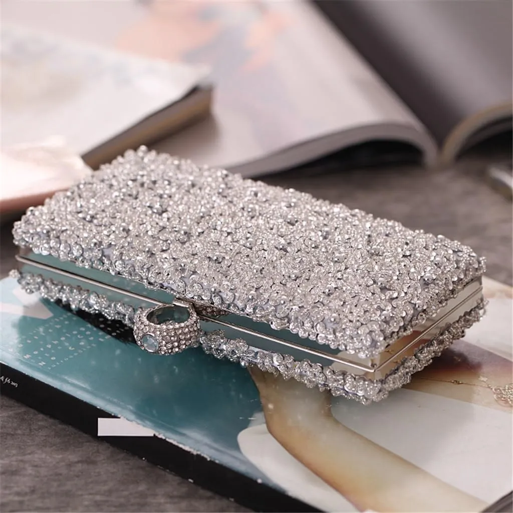 Ladies Evening Bag Dress Evening Party Bag Clutch Bag Delicate Beaded Bag
