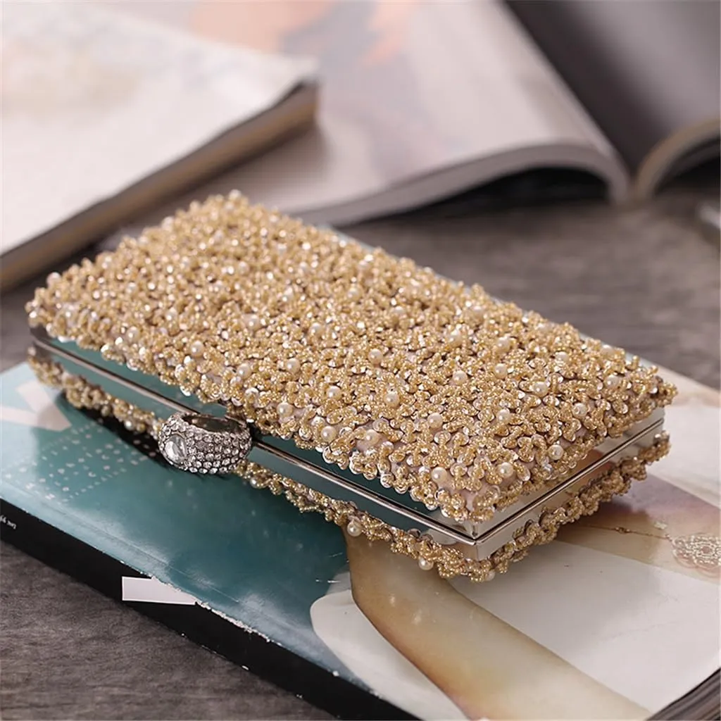 Ladies Evening Bag Dress Evening Party Bag Clutch Bag Delicate Beaded Bag
