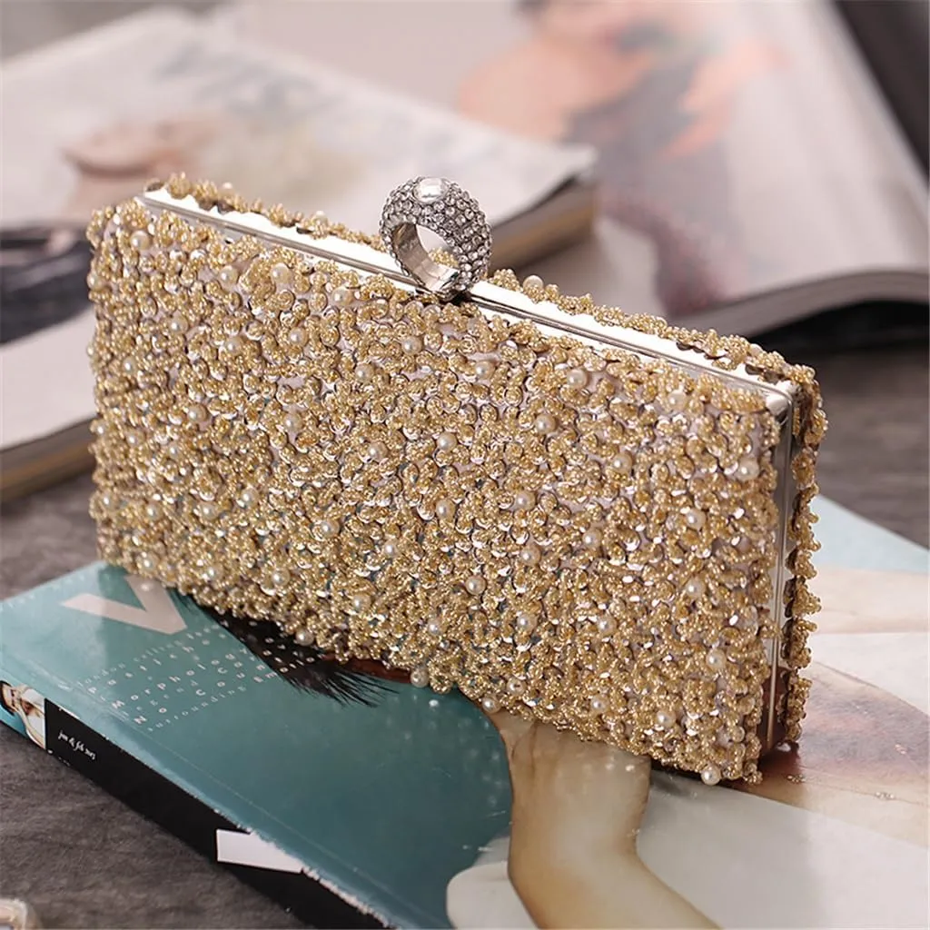 Ladies Evening Bag Dress Evening Party Bag Clutch Bag Delicate Beaded Bag