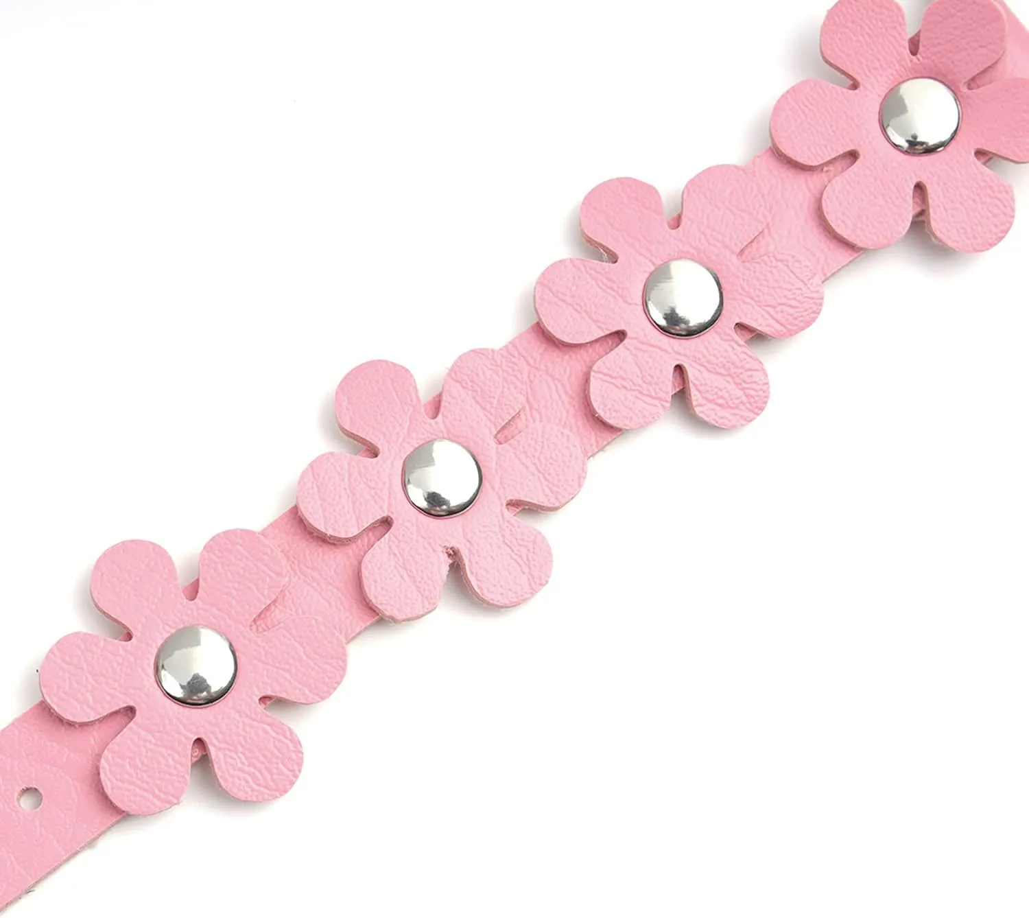 Manfnee Leather Choker Necklace Punk Gothic Heart Flower Collar Chokers for Women Adjustable