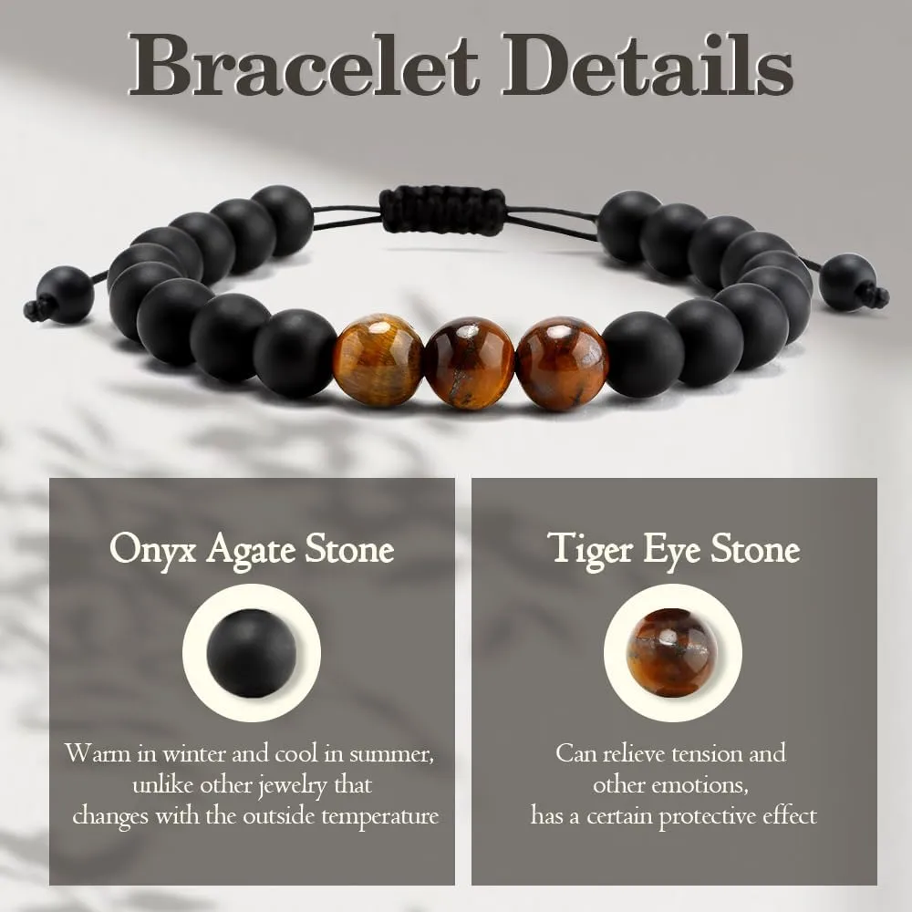 Men's Beads Bracelet, Christmas Stocking Stuffer